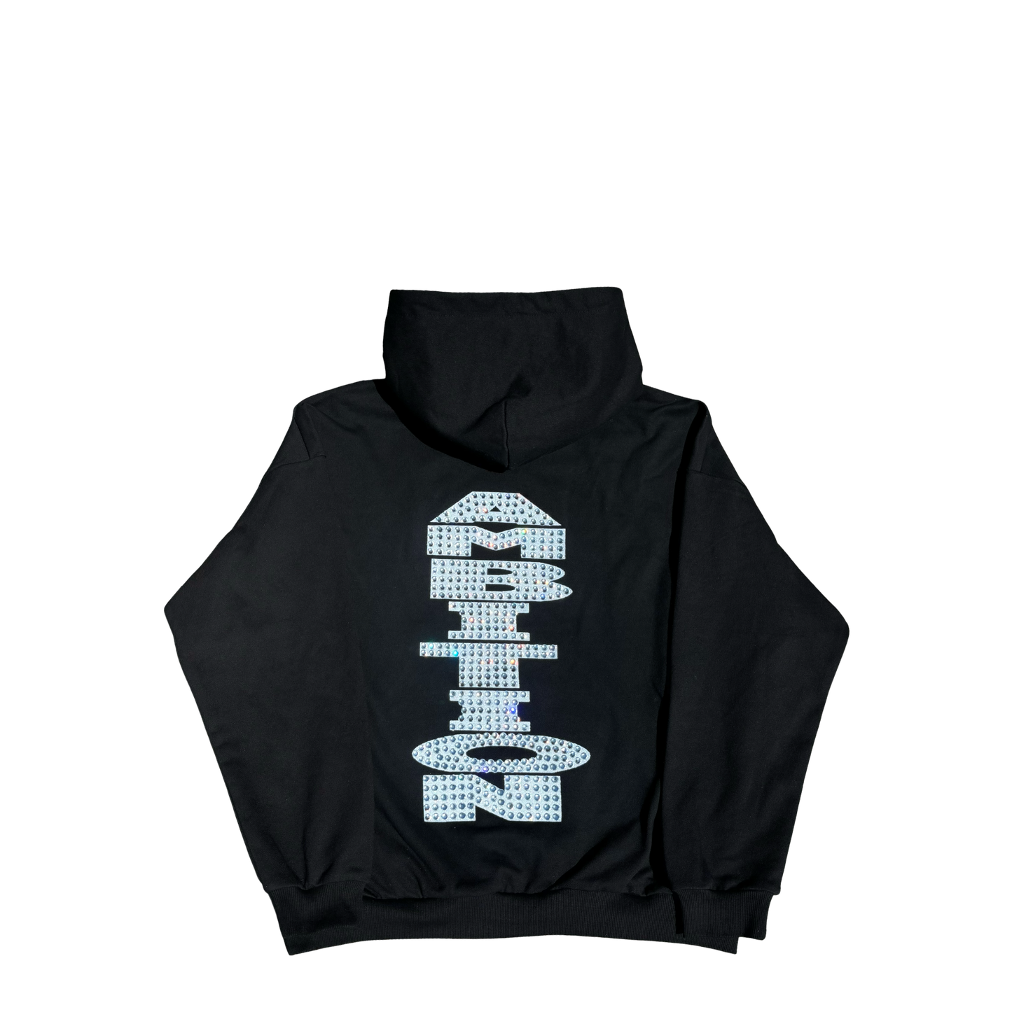 LonelyNights Meek Mill Rhinestone Ambition Hoodie