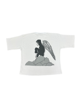 Load image into Gallery viewer, LonelyNights Cropped White&amp;Black Lonely Skeleton
