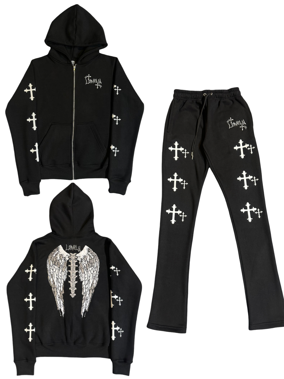 LonelyNights Cross Sweatsuit