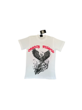 Load image into Gallery viewer, White&amp;Red LonelyNights Eagle Shirt
