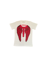 Load image into Gallery viewer, White&amp;Red LonelyNights Eagle Shirt
