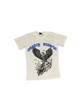 Load image into Gallery viewer, White&amp;Blue LonelyNights Eagle Shirt
