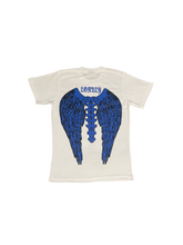 Load image into Gallery viewer, White&amp;Blue LonelyNights Eagle Shirt
