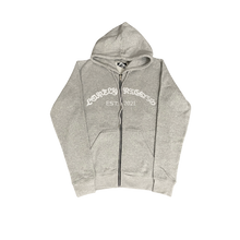 Load image into Gallery viewer, Grey LonelyNights EST. 2021 hoodie
