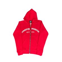 Load image into Gallery viewer, Red LonelyNights EST. 2021 hoodie
