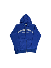 Load image into Gallery viewer, Blue LonelyNights EST. 2021 hoodie
