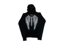 Load image into Gallery viewer, LonelyNights Silver&amp;White Hoodie
